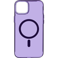 Чехол ARMORSTANDART Y23 MagSafe для Apple iPhone 15 Plus Transparent Purple (ARM68337)