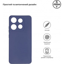 Чехол ArmorStandart Matte Slim Fit для Infinix Smart 7 Camera cover Blue (ARM69076)