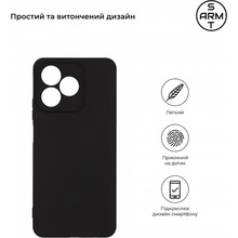 Чехол ArmorStandart Matte Slim Fit для Realme C51 / C53 Camera cover Black (ARM71026)