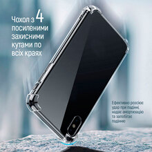 Чохол COLORWAY TPU AntiShock для Xiaomi Redmi 13C Clear (CW-CTASXR13C)