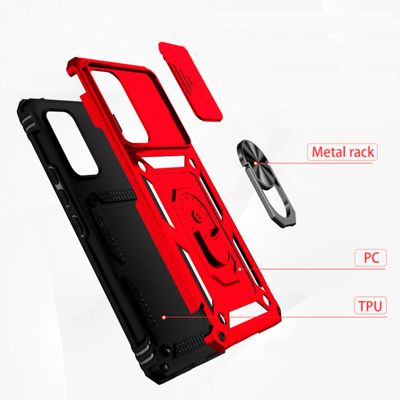 Чехол BECOVER Military для Motorola Moto G31 / G41 Red (708193) Тип чехол-накладка