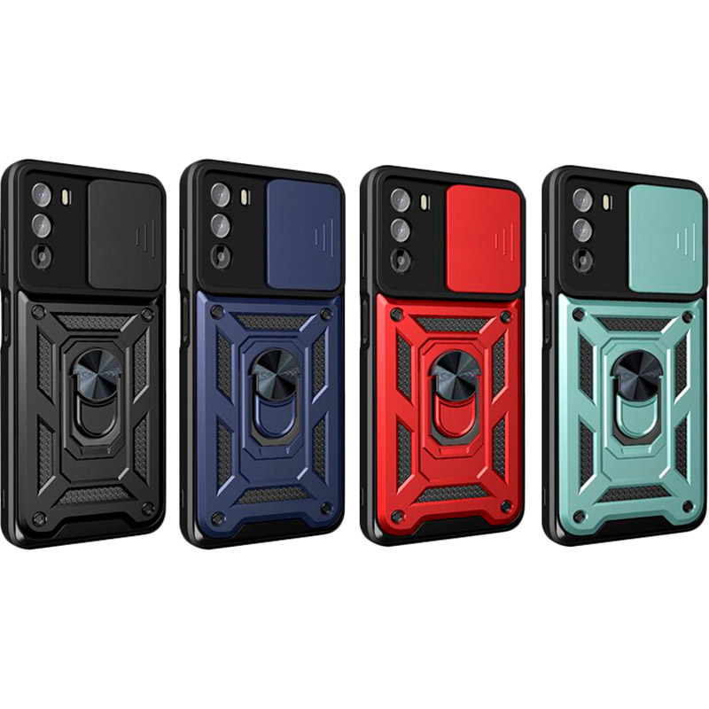 Внешний вид Чехол BECOVER Military для Motorola Moto G52/G82 Dark Green (709974)