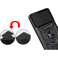 Чехол BECOVER Military для Motorola Moto G72 Black (709095)