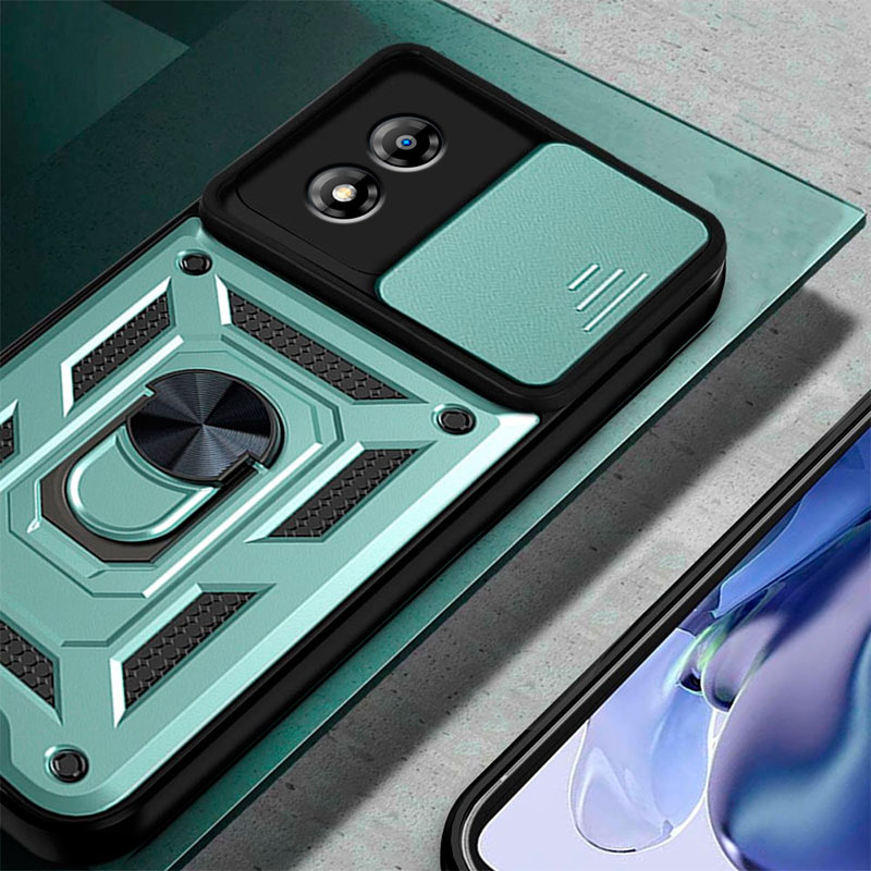 Чехол BECOVER Military для Motorola Moto E13 Dark Green (709103) Цвет зеленый