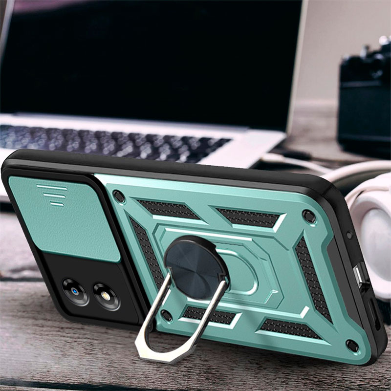 Чехол BECOVER Military для Motorola Moto E13 Dark Green (709103) Тип чехол-накладка