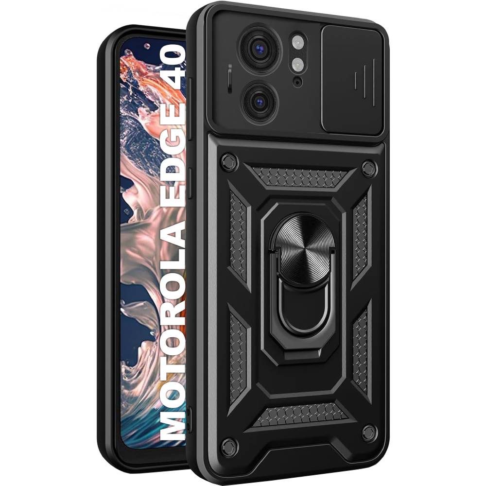 Чехол BECOVER Military для Motorola Edge 40 Black (710136)