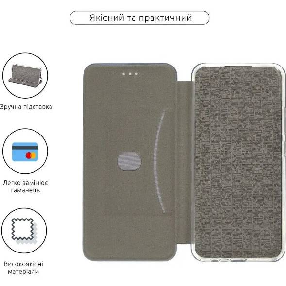 Чохол BECOVER Exclusive для Motorola Moto G22 Black (707908) Матеріал штучна шкіра