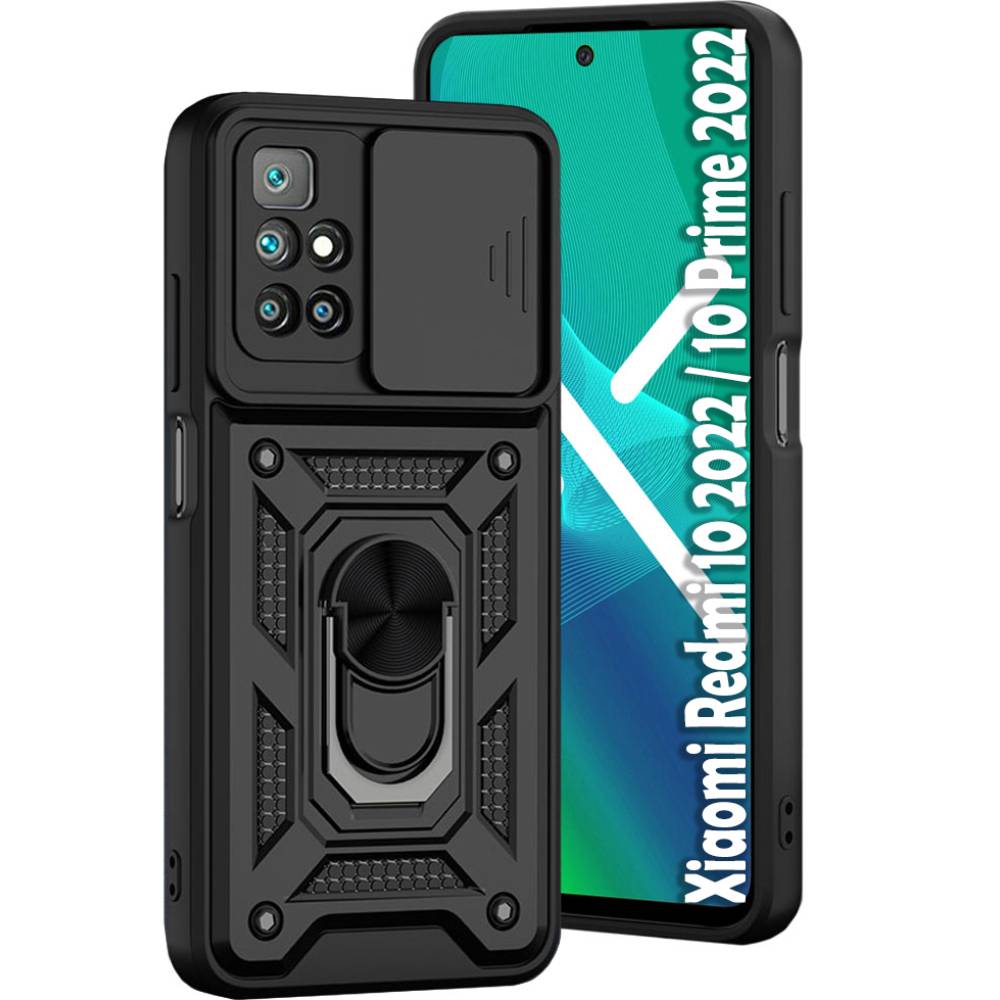 Чехол BECOVER Military для Xiaomi Redmi 10 2022 / 10 Prime 2022 Black (708219) Чехол BECOVER Military для Xiaomi Redmi 10 2022 / 10 Prime 2022 Black (708219)