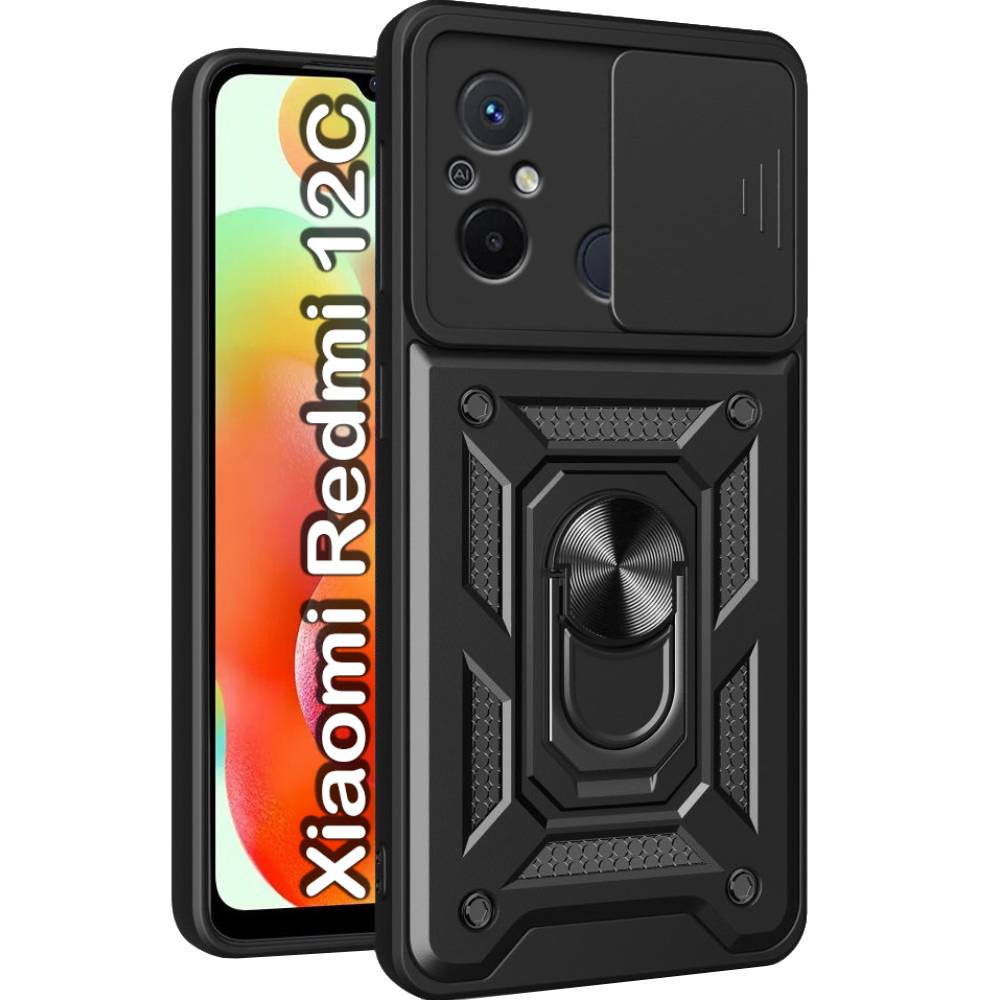 Чохол BECOVER Military для Xiaomi Redmi 12C Black (709165)