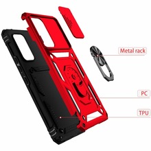 Чехол BECOVER Military для Poco C40 Red (708205)