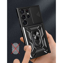 Чохол BECOVER Military для Samsung Galaxy S23 Ultra SM-S918 Black (709998)