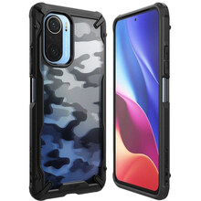 Львів - Чохол RINGKE Fusion X для Xiaomi K40/K40Pro/K40Pro+/ PocoF3/Mi11X CAMO BLACK (RCX4977)