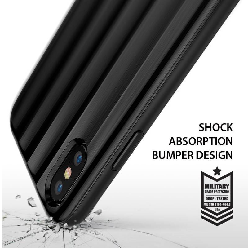 Чохол RINGKE Flex S Pro для Apple iPhone X Titanium Black (RCA4394) Сумісність за моделлю Apple iPhone X