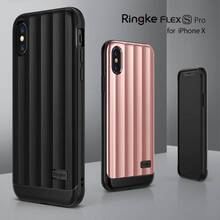 Чохол RINGKE Flex S Pro для Apple iPhone X Titanium Black (RCA4394)
