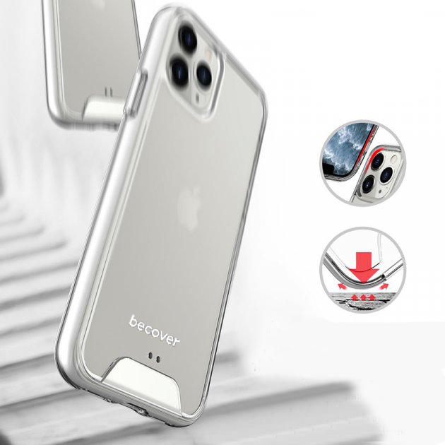 Зовнішній вигляд Чохол BECOVER Space Case для Apple iPhone 11 Pro Max Transparancy (707792)