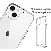 Чохол BECOVER Space Case для Apple iPhone 13 Mini Transparancy (707795) Чохол BECOVER Space Case для Apple iPhone 13 Mini Transparancy (707795)
