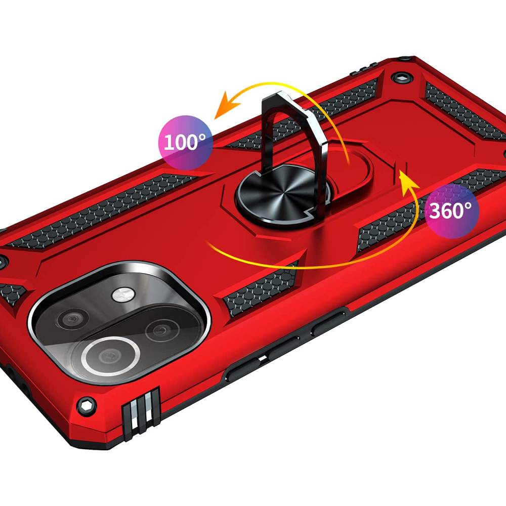 Чехол BECOVER Military для Xiaomi Mi 11 Lite/Mi 11 Lite 5G/11 Lite 5G NE Red (706644) Совместимость по модели Xiaomi Mi 11 Lite