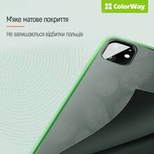 Чехол COLORWAY Smart Matte для Xiaomi Redmi 13C Черный (CW-CSMXR13C-BK)