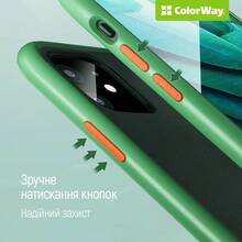 Чехол COLORWAY Smart Matte для Xiaomi Redmi 13C Черный (CW-CSMXR13C-BK)