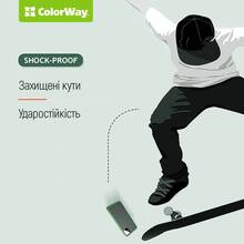 Чехол COLORWAY Smart Matte для Xiaomi Redmi 13C Черный (CW-CSMXR13C-BK)