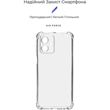 Чохол ARMORSTANDART Air Force для Motorola G54 Power Camera cover Transparent (ARM72375)