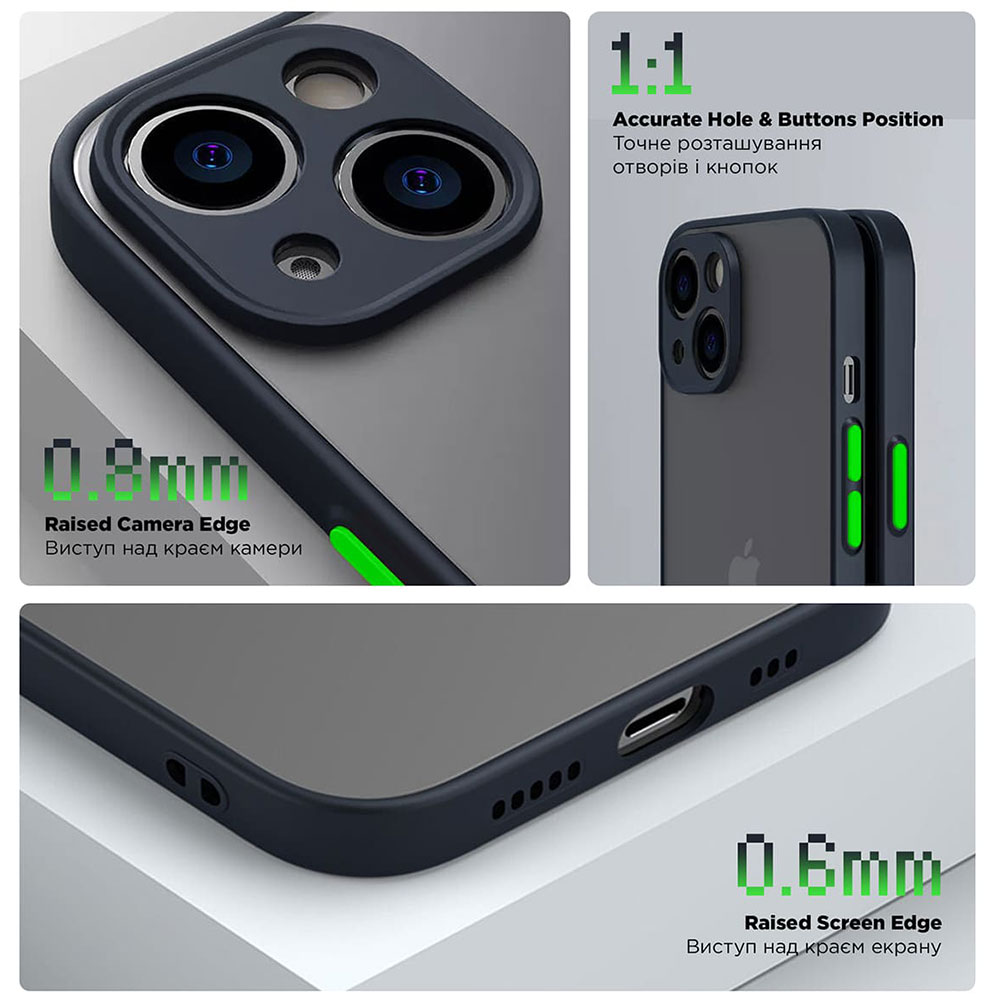 Чехол ARMORSTANDART Frosted Matte для Xiaomi 13T/13T Pro Navy Blue (ARM69708) Совместимость по модели Xiaomi 13T