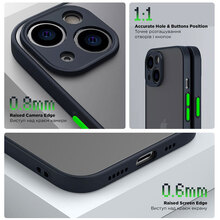 Чехол ARMORSTANDART Frosted Matte для Xiaomi 13T/13T Pro Navy Blue (ARM69708)
