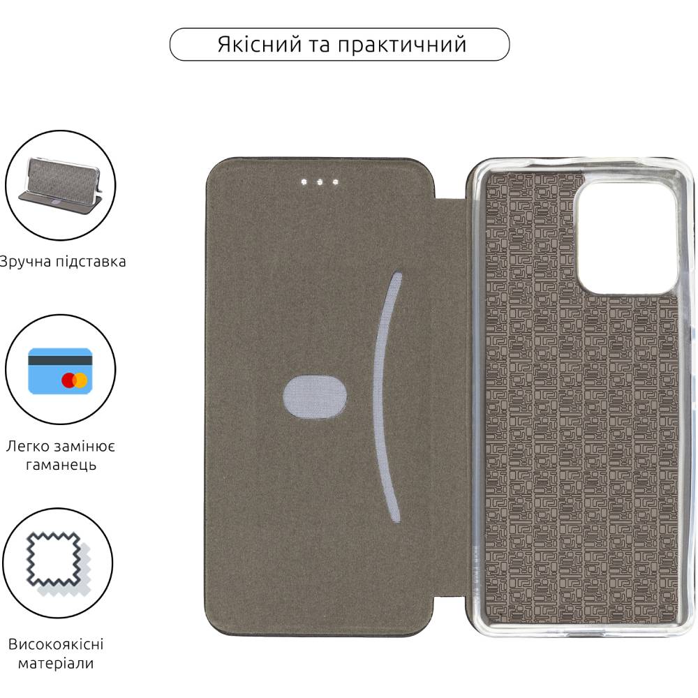 Чехол ARMORSTANDART G-Case для Motorola Edge 40 Pro Black (ARM67872) Тип чехол-книжка