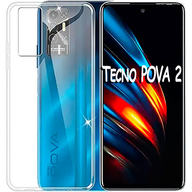 Чехол BECOVER для Tecno Pova 2 (LE7n) Transparancy (708665) Чехол BECOVER для Tecno Pova 2 (LE7n) Transparancy (708665)