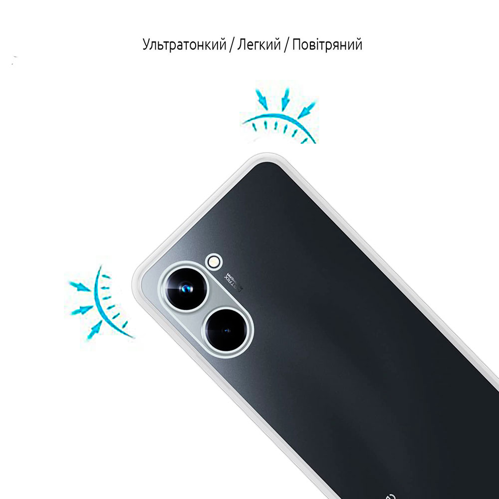 Чехол BECOVER для Realme 10 Transparancy (708670) Тип чехол-накладка