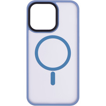 Чехол 2E Basic для iPhone 15 Ultra Soft Touch MagSafe Cover Blue (2E-IPH-15U-OCLS-LB)