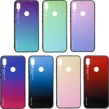 Чехол BECOVER Gradient Glass для Samsung Galaxy M10 2019 SM-M105 Red Black (703872)