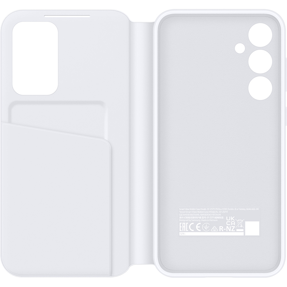 Чехол SAMSUNG Smart View Wallet для Samsung Galaxy S23 FE White (EF-ZS711CWEGWW) Тип чехол-книжка