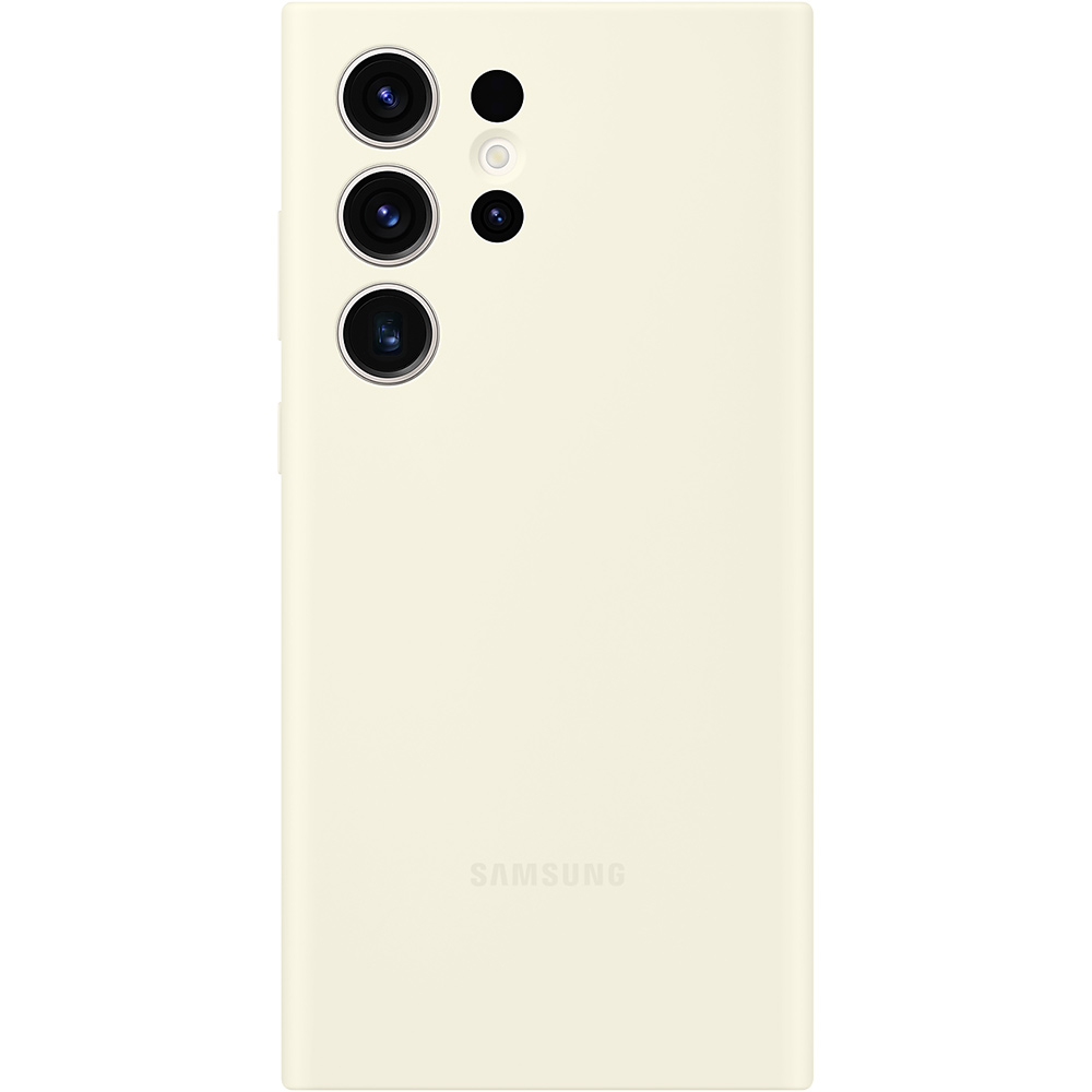 Чохол SAMSUNG Silicone для Samsung Galaxy S23 Ultra Cream (EF-PS918TUEGRU) Тип чохол-накладка