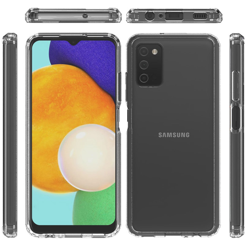 Чехол BECOVER для Samsung Galaxy A03s Transparent (706650) Цвет прозрачный