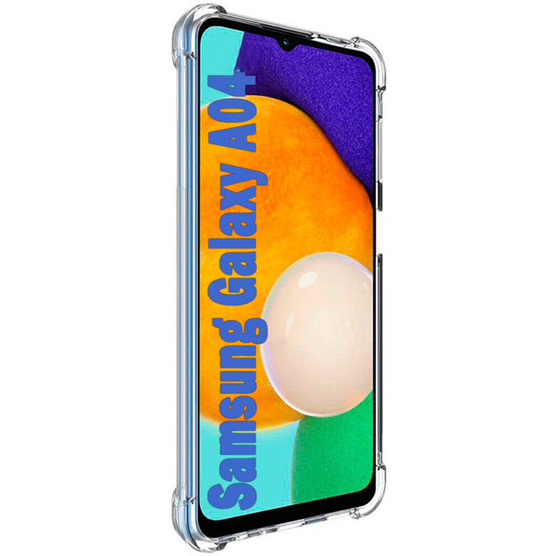 Чехол BECOVER Anti-Shock для Samsung Galaxy A04 Transparent (708248) Чехол BECOVER Anti-Shock для Samsung Galaxy A04 Transparent (708248)