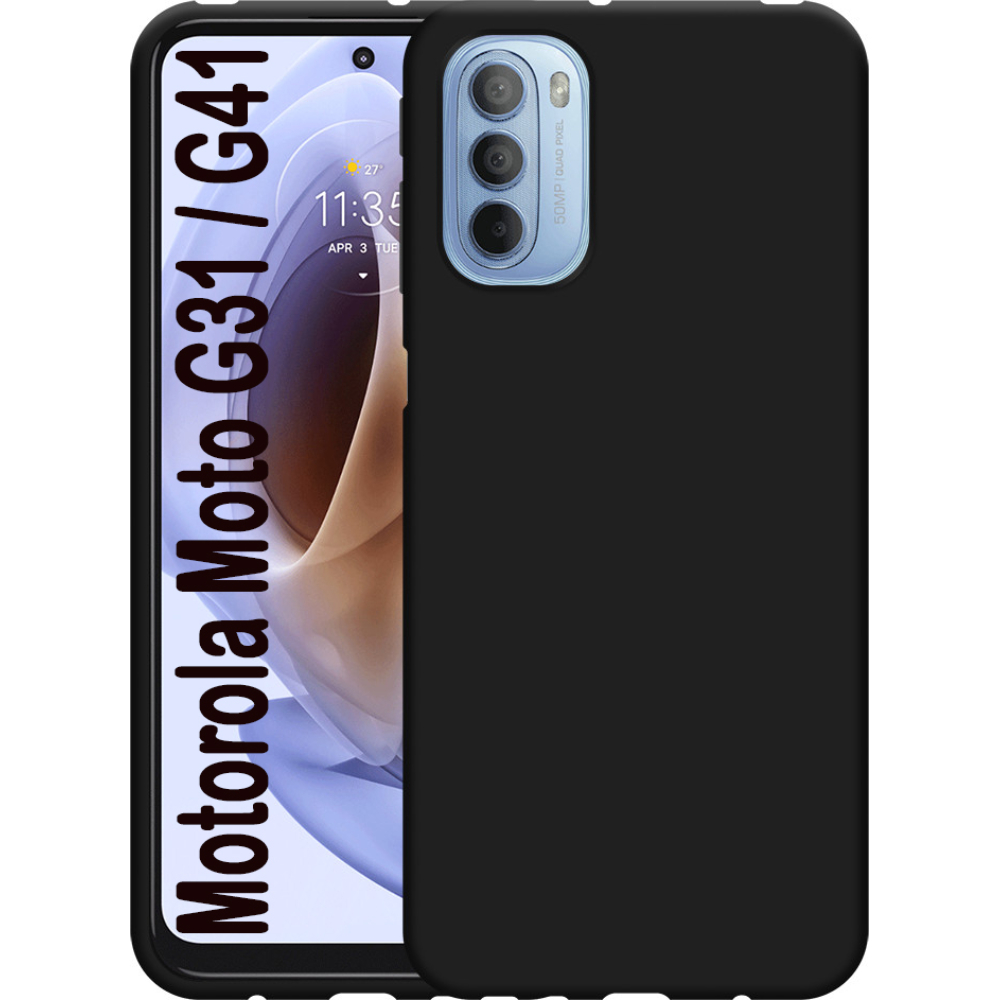 Чехол BECOVER для Motorola Moto G31 / G41 Black (707991) Тип чехол-накладка