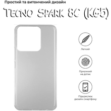 Чехол BECOVER для Tecno Spark 8C (KG5) Transparancy (708658)