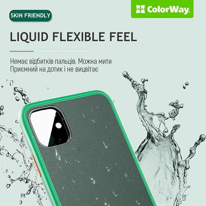 Чехол COLORWAY Smart Matte для Xiaomi Redmi Note 13 Pro Black (CW-CSMXRN13P-BK) Цвет черный