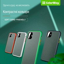 Чехол COLORWAY Smart Matte для Xiaomi Redmi Note 13 Black (CW-CSMXRN13-BK)