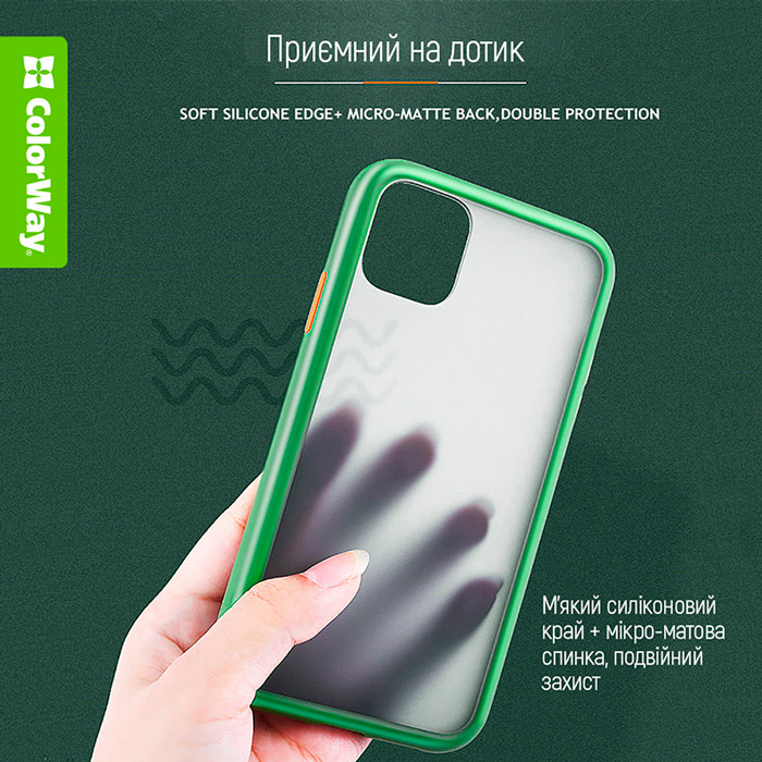 Чехол COLORWAY Smart Matte для Xiaomi Redmi Note 13 Black (CW-CSMXRN13-BK) Совместимость по модели Xiaomi Redmi Note 13