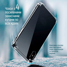 Чохол COLORWAY TPU AntiShock для Samsung Galaxy A15 Transparent (CW-CTASSGA156)