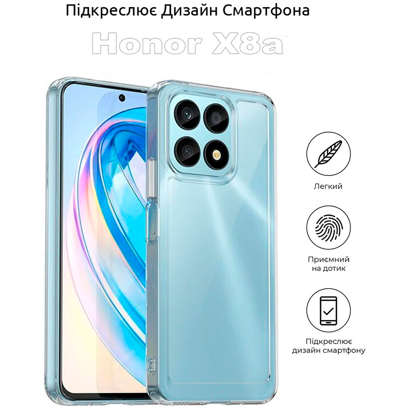 Чохол BECOVER для Honor X8a Transparent (710139) Тип чохол-накладка