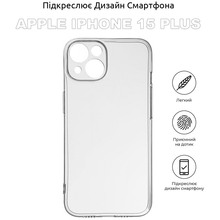 Чохол BECOVER для Apple iPhone 15 Plus Transparent (710148)