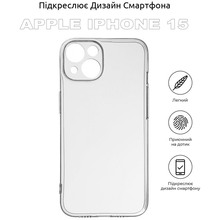 Чехол BECOVER для Apple iPhone 15 Transparent (710144)