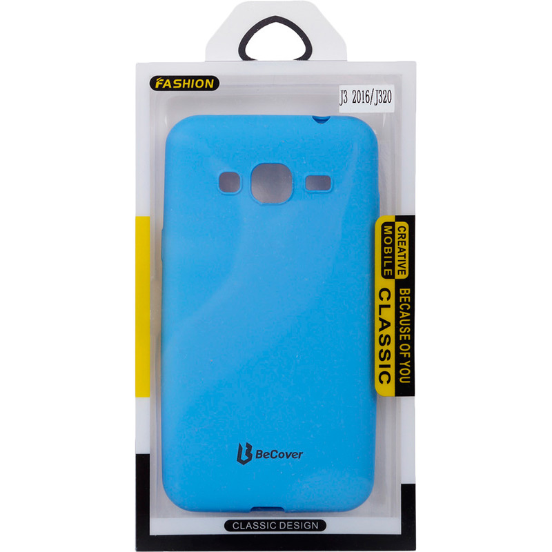 Чехол BECOVER для Samsung Galaxy J3 2016 SM-J320 Blue (703243) Совместимость по модели Samsung Galaxy J3 (2016) J320