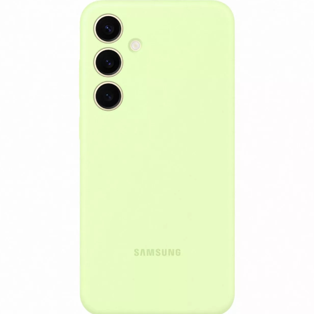 Чехол SAMSUNG Silicone Case для S24+ Light Green (EF-PS926TGEGWW)