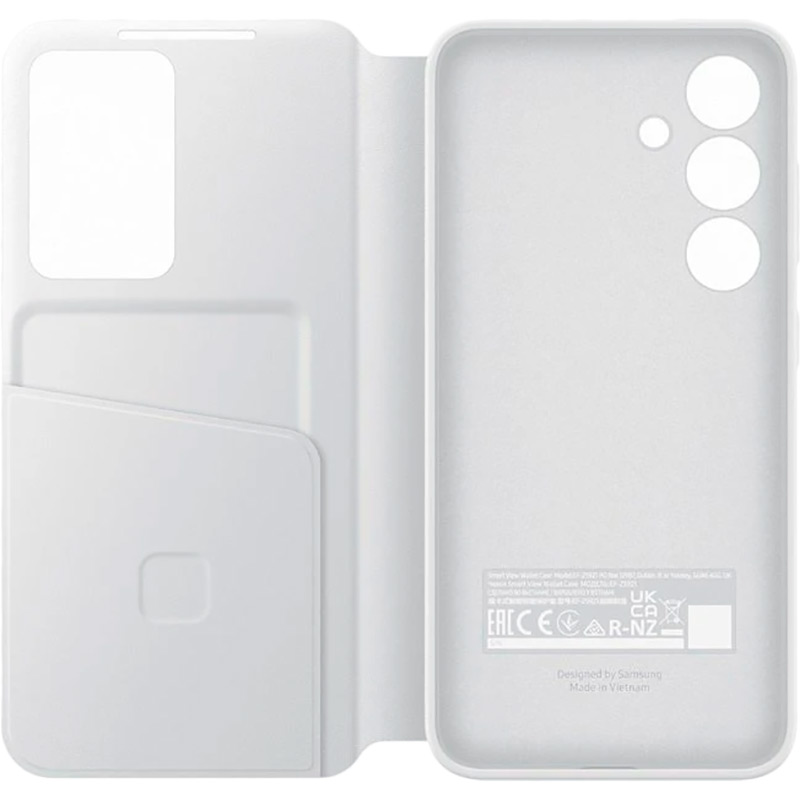 Чохол Samsung Smart View Wallet Case для Samsung Galaxy S24 White (EF-ZS921CWEGWW) Тип чохол-книжка