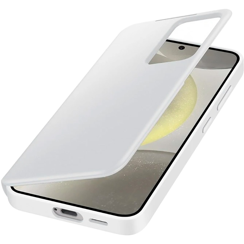 Чохол Samsung Smart View Wallet Case для Samsung Galaxy S24 White (EF-ZS921CWEGWW) Колір білий