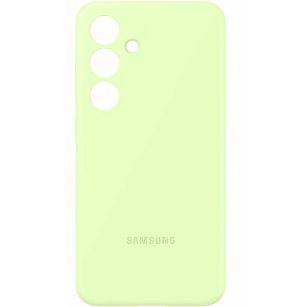 Чехол SAMSUNG Silicone Case для SAMSUNG Galaxy S24 Light Green (EF-PS921TGEGWW) Тип чехол-накладка